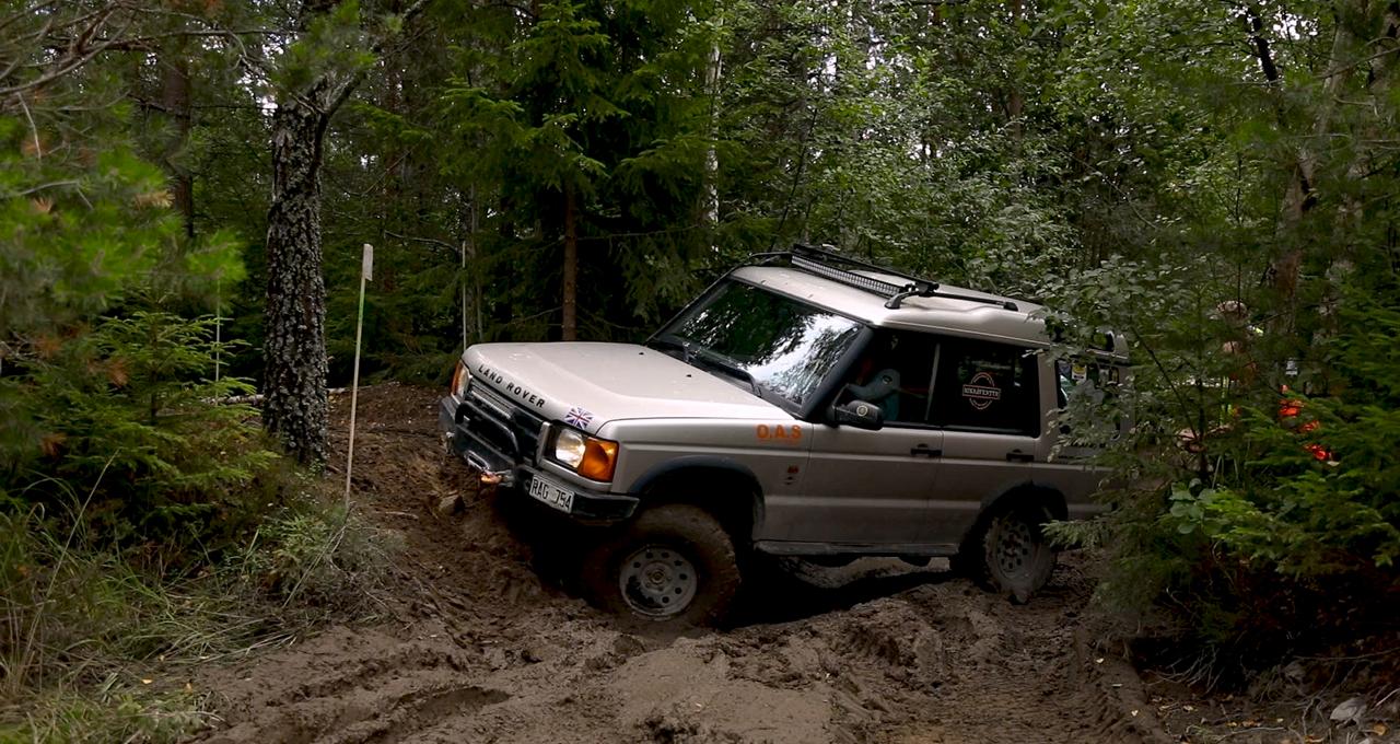 Trailkörning med Land Rover